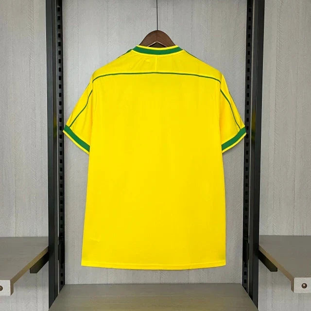 Brazil 1998/99 Retro Jersey - RONALDO #9